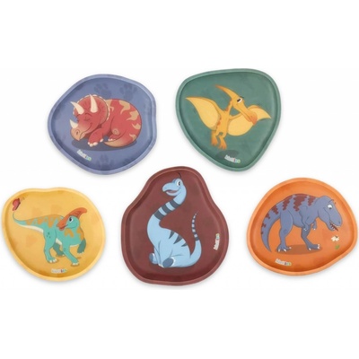 Sada ozdob na batoh Ergobag Contour Kletties Set - Prehistory uni