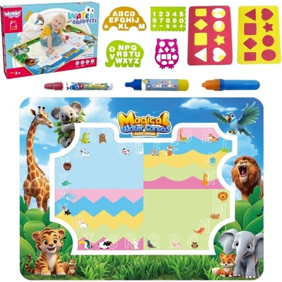 Woopie Podložka na maľovanie vodou Safari