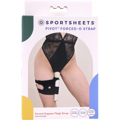 Sportsheets Pivot 2 in 1 Forced O Strap Black