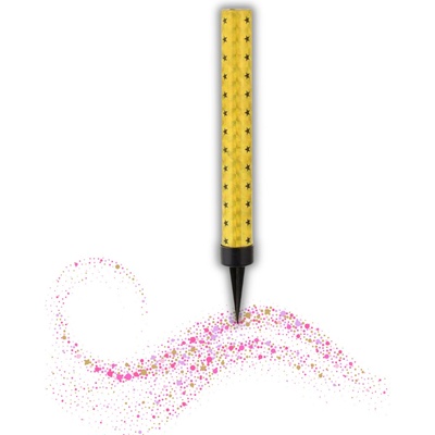 Godan Dortová fontána 12 cm Zlatá – Zboží Dáma