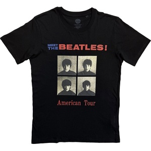 The Beatles American Tour 1964 (Back Print) Black XL Риза (BTTTRTW01MB04)