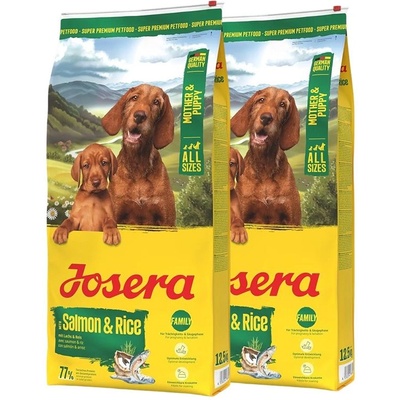 Mother&Puppy Salmon & Rice 2 x 12, 5 кг
