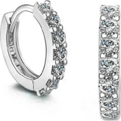 Majya stříbrné náušnice SYLVIE 10447