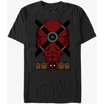 ZOOT. Fan Черна унисекс тениска Marvel Deadpool Костюм ZOOT. Fan | Cheren | МЪЖЕ | L