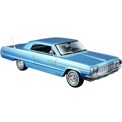 Maisto Maisto Chevrolet Impala SS 1964 modrá metalíza 1:26