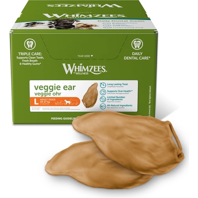 Whimzees Veggie ucho 17,5 cm 60 g box 18 ks