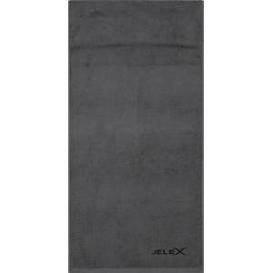 JELEX Хавлиена кърпа JELEX 100FIT Fitness Towel with Zipped Pocket dark grey