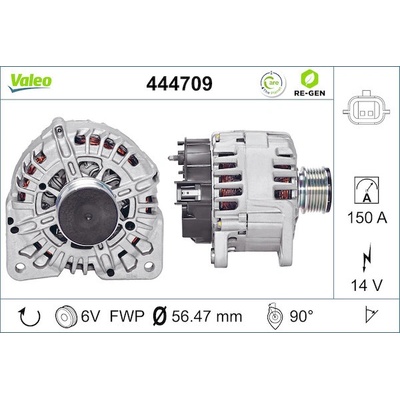 generátor VALEO 444709