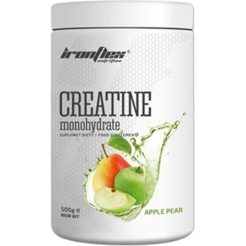 Image 1 of IronFlex Creatine Monohydrate Powder [500 грама] Ябълка с круша
