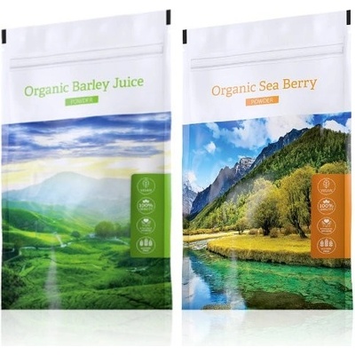 Energy Organic Barley Juice powder 100 g + Organic Sea Berry powder 100 g
