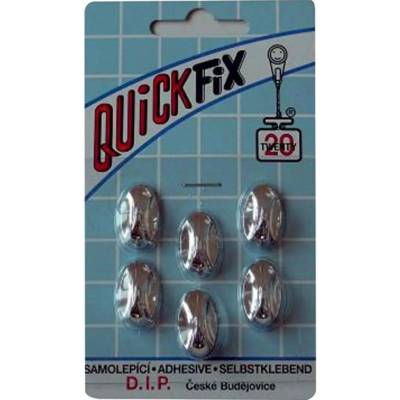 QuickFix Háček QFM 5/stříbro blistr, 6ks