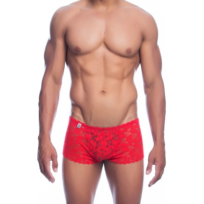 MOB Rose Lace Boy Short Red – Zboží Mobilmania