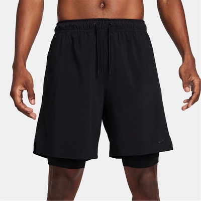 Nike Къси панталони Nike Dri-FIT Unlimited Men's 7 2-in-1 Woven Fitness Shorts - Black