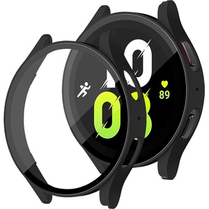 Techsuit Протектор за Samsung Galaxy Watch4 / 5 (44 мм) + Протектор - Defense360 Pro - черен