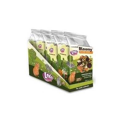 LOLO pets BLOOMY zeleninové chipsy Hlodavec 100 g