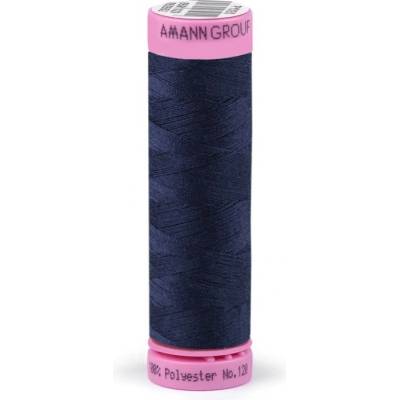 Polyesterové nitě návin 100 m Aspo Amann 0825 Patriot Blue