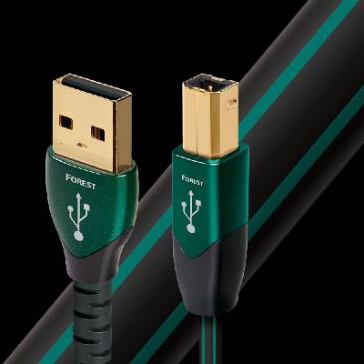 AudioQuest USBFOR0.75 Forest USB A-B USB 0,75m černý