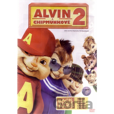 Alvin a Chipmunkové 2 DVD