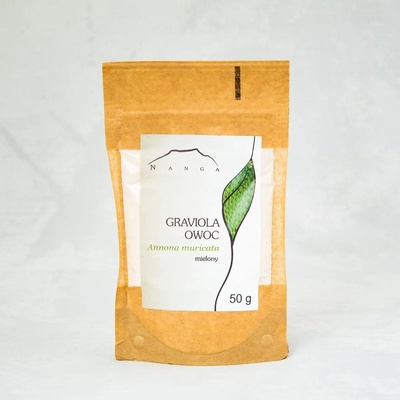 Graviola sušené ovocie - annona muricata - 50g - mletý