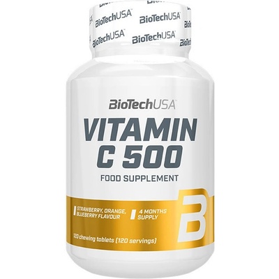 BioTechUSA Vitamin C 500 120 pastilek