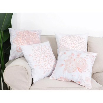 Xpose Mandala gold Bavlna 40 x 40 cm 4ks