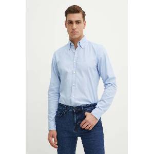 BOSS Orange Памучна риза Rickert_M (50519707) - answear - 119,29 лв