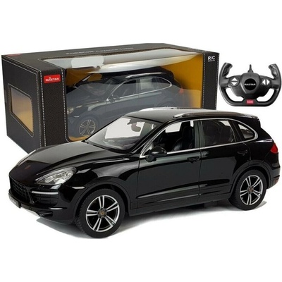 Rastar Auto R/C Porsche Cayenne Turbo černé s dálkovým ovládáním 1:14