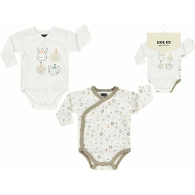 Zavinovací body dlouhý rukáv set 2kusy Multipack Unisex