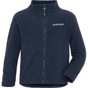 Didriksons Детско поларено яке Didriksons Kid's Monte Full-Zip 10 Fleece jacket - Navy - размер 100 (703-5308-0213)