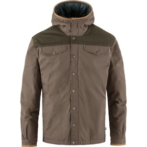 Fjällräven Мъжко пухено яке Fjällräven Greenland No. 1 Down Jacket - Suede Brown / Dark Olive (004-3094-0914)