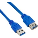 4World 08953 Kábel USB 3.0 AM-AF 1m modrý