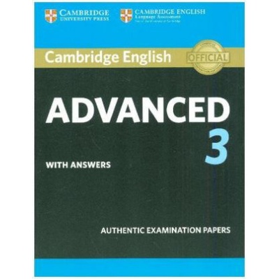 Cambridge English Advanced 3. Student's Book with answersPaperback