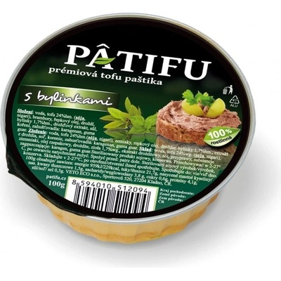 Veto Patifu tofu s bylinkami Alu 100g