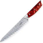 Dellinger Японски нож RESIN FUTURE 15 cм, червен, Dellinger (DNGRH192)