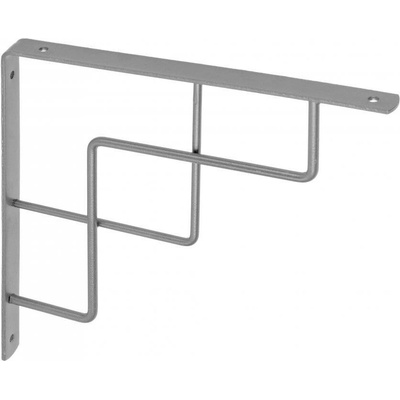 Mark SQ 250 cm konzola dekorativní 250x250 stříbrná