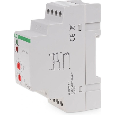 RT-822 - Mechanický priemyselný termostat, 230V, 16A, 30-60°C