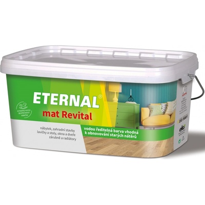 Eternal mat Revital 2,8 kg tmavě hnědá – Zboží Mobilmania