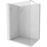 Mexen Lunar стена за душ Walk-in лява 90 x 200 см, прозрачна 8 мм, златна - 830-090-000-50-00-L (830-090-000-50-00-L)