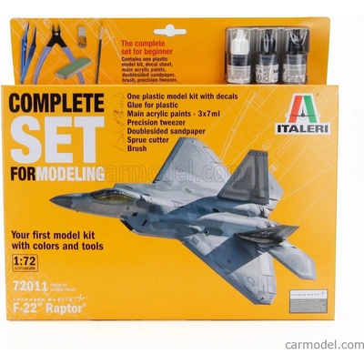 Italeri Lockheed martin F 22a Raptor Vojenské lietadlo 1990 / 1:72