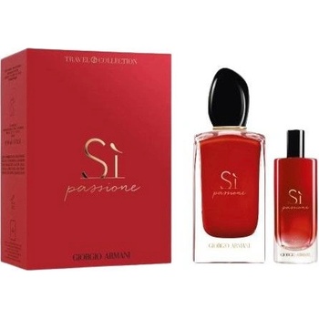 Giorgio Armani Giorgio Armani Si Passione Подаръчен комплект за жени Размер EDP 100 ml + EDP 15 ml
