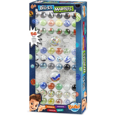 Buki France Игра с мраморни топчета Buki Construction - 56 топчета (BKPM856)