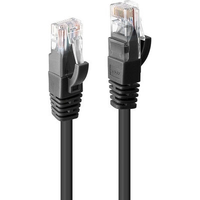 Lindy Пач кабел LINDY 48079, U/UTP, Cat. 6, 3m, черен (48079)