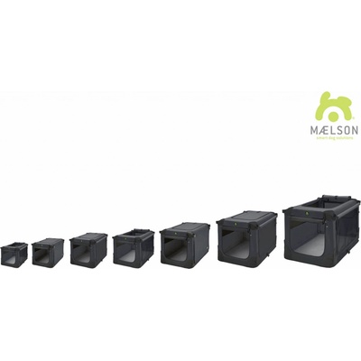 MAELSON Soft Kennel nylonová Přepravka XL 92 x 64 x 64 cm – Zboží Mobilmania