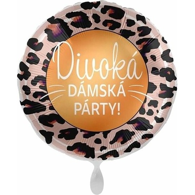 AMSCAN Balón foliový rozlučka se svobodou divoká dámská jízda kulatý 43 cm ACZ70261