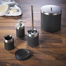 Sapho stone WC štětka na postavení, černá