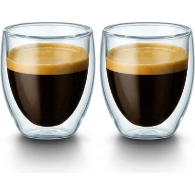BODUM Set dvoustěnná sklenice 2 x 80 ml