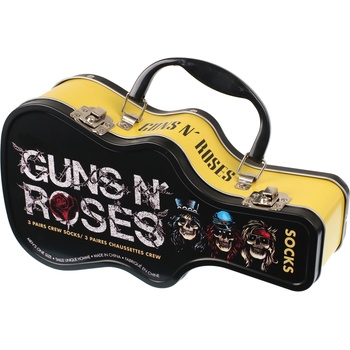 Perri´s socks подаръчна кутия (комплект чорапи 3 чифта) Guns N' Roses - GUITAR - PERRI´S SOCKS - GRF370-019-O-M