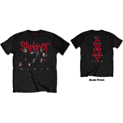 Metal ROCK OFF Slipknot WANYK Logo černá