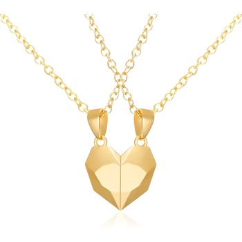 HARAHU Колие Magnet Heart - Златна KP26946 (26946)