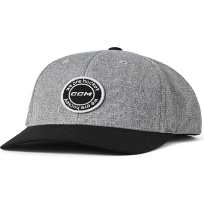 CCM We Are Hockey Structured Cap Athletic Grey